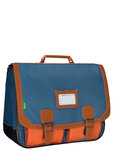 Cartable Tann's Bico Rafael Bleu/Orange 41*33*17