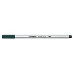 Feutre pinceau pen 68 brush  vert sapin stabilo