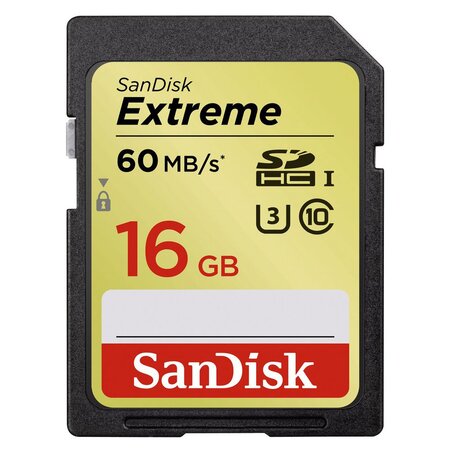 Carte Extreme SDHC UHS-I High Speed Class 10 - 16GB