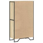 vidaXL Buffet haut chêne sonoma 79 5x35 5x137 5 cm bois d'ingénierie