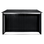 vidaXL Abri de jardin avec portes Anthracite 329 5x312x178 cm Acier