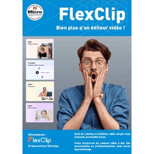 FlexClip - 1 PC - Abonnement 1 an