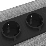 vidaXL Cabinet de chevet Gris Sonoma 42 x 41 x 61 cm Bois d'ingénierie