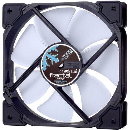 FRACTAL DESIGN Ventilateur PC Venturi HP-12 PWM Blanc - 120mm