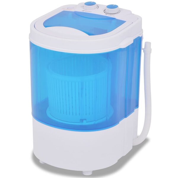 vidaXL Mini machine à laver à cuve unique 2 6 kg