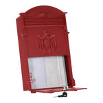 Profirst boîte aux lettres mail pm 700 rouge
