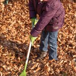 Gants de jardinage en coton et polyester pour enfant