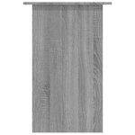 vidaXL Bureau Sonoma gris 90x50x74 cm Bois d'ingénierie