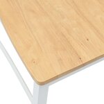 vidaXL Chaises de salle à manger 2 Pièces Blanc 43 x 54 x 89 cm
