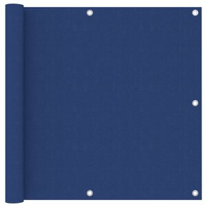 vidaXL Écran de balcon Bleu 90x300 cm Tissu Oxford