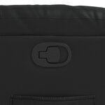 vidaXL Fauteuil inclinable Noir Similicuir