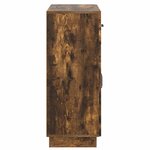 vidaXL Buffet Chêne fumé 66 x 34 5 x 87 cm Bois d'ingénierie