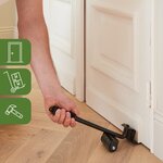 Pack and Move - Kit levier soulève Meubles - 2 Chariot Roulettes 150 kg - Lève Porte 100 KG - Pour meubles lourds - Déplacer meubles et Portes