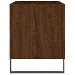 vidaXL Armoire à disques chêne marron 74 5x38x48 cm bois d'ingénierie