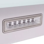 Vidaxl hotte avec écran tactile blanc 900 mm