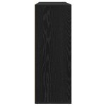 vidaXL Buffets 2 Pièces Chêne noir 60 x 31 x 84 cm Bois d'ingénierie