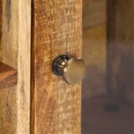 vidaXL Meuble TV 120x30x75 cm Bois de récupération massif