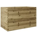 vidaXL Jardinière 110x60x68 5 cm bois de pin imprégné