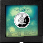 Monnaie CITRINE Tree of Luck 1 Oz Argent 1$ Niue 2026 (PRÉCOMMANDE)