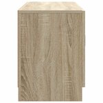 vidaXL Meuble TV Chêne Sonoma 99 x 34 5 x 47 cm Bois d'ingénierie