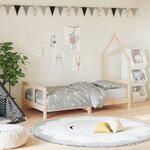 vidaXL Cadre de lit pour enfant 80x160 cm bois de pin massif