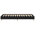 vidaXL Cadre de lit Chêne noir 90 x 190 cm Bois d'ingénierie