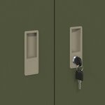 vidaXL Armoire de rangement Vert olive 80 x 40 x 70 cm Acier