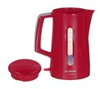 Bosch twk3a014 bouilloire électrique compactclass - rouge