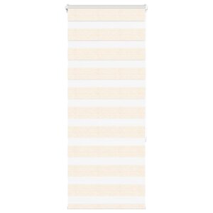 vidaXL Store zèbre beige marbré largeur du tissu 60 9 cm polyester