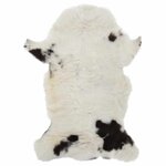 vidaXL Peau de mouton Couleur mélangée (60-70)x(90-100) cm