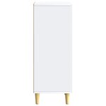vidaXL Buffet Blanc 33 x 34 5 x 90 cm Bois d'ingénierie