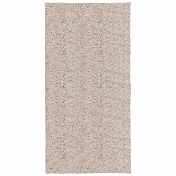vidaXL Tapis shaggy PAMPLONA poils longs moderne beige 100x200 cm