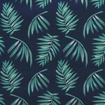 vidaXL Lit de camping pliant Motif de feuille Tissu Oxford