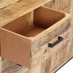 vidaXL Buffet 88x30x71 cm Bois de manguier massif