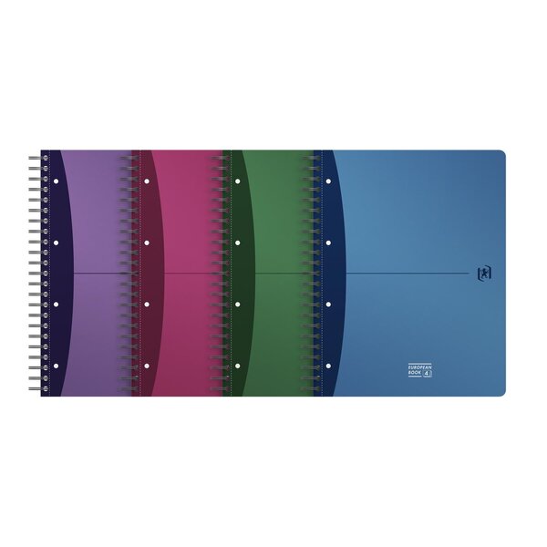 European book Urban Mix format A4+ 240P 90g coloris aléatoire OXFORD