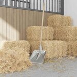 vidaXL Tête de pelle Argent 45 x 38 cm Aluminium