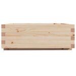vidaXL Jardinière 70x70x26 5 cm bois de pin massif