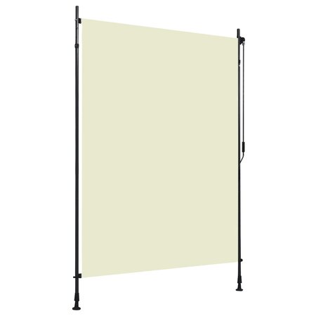 vidaXL Store roulant d'extérieur 150 x 270 cm Crème