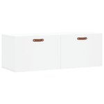 vidaXL Armoire murale blanc 100x36 5x35 cm bois d'ingénierie