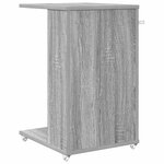 vidaXL Table d'appoint Gris Sonoma 40 x 35 x 60 cm Bois d'ingénierie