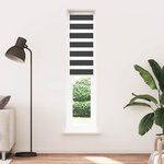 vidaXL Store zèbre noir 45x230 cm largeur du tissu 40 9 cm polyester