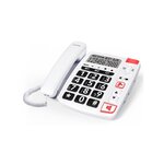 Téléphone fixe filaire senior swissvoice xtra 1150 blanc