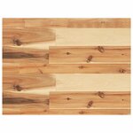 vidaXL Étagère flottante 60x30x4 cm acacia massif finition à l'huile