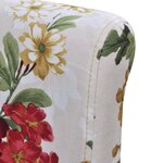 vidaXL Chaises à manger lot de 6 multicolore tissu