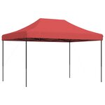 vidaXL Tente de fête Bordeaux 279 x 410 x 315 cm Tissu Oxford