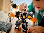 LEGO NINJAGO - Robot Élémentaire de la Terre de Cole - Modèle 71806 pour Enfants