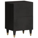 vidaXL Armoire de salle de bain 38x33x58 cm bois massif de manguier