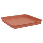 vidaXL Pots de plantes 24 Pièces Rouge brique 28 5 x 28 5 x 22 cm