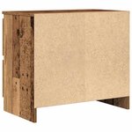 vidaXL Meuble TV vieux bois 60x35x54 cm bois d'ingénierie
