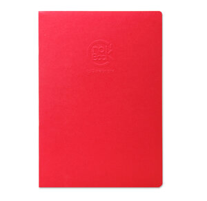 Crok'Book piqué A4 à la française couleur rouge 90g 24 F CLAIREFONTAINE